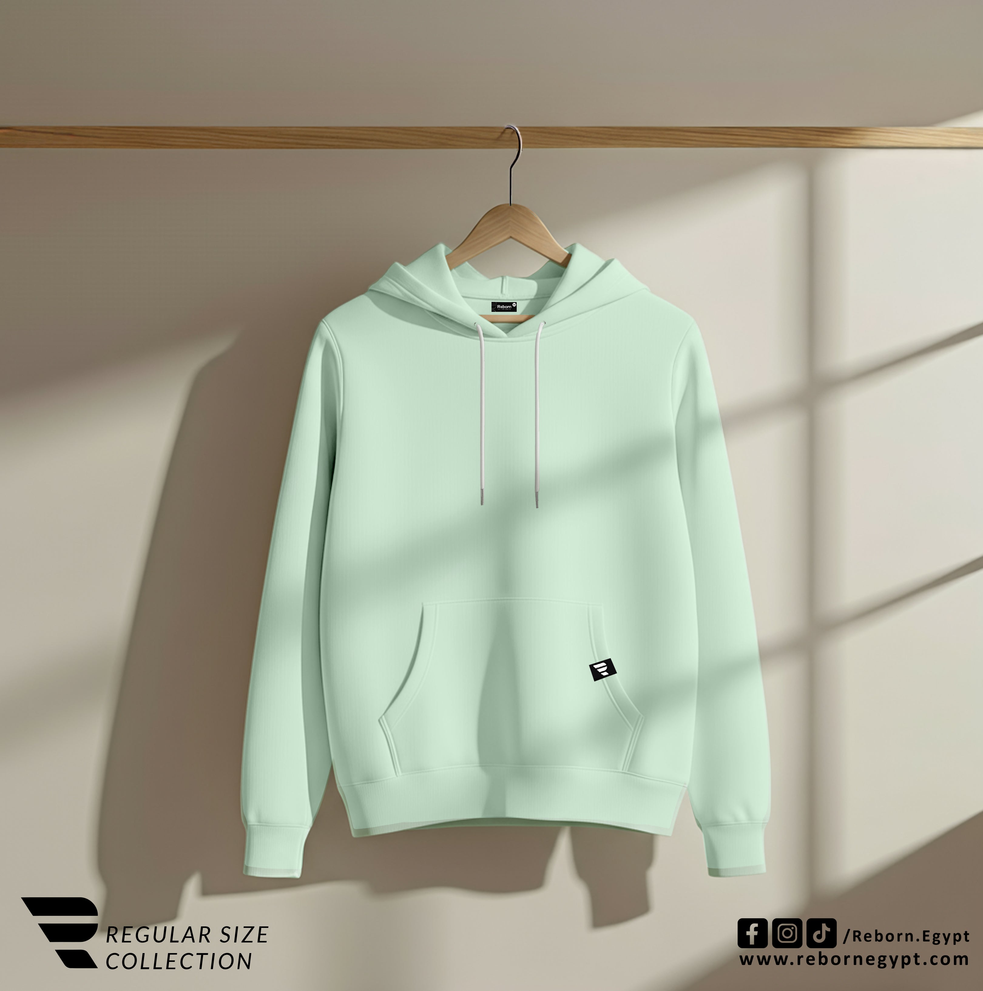 HOODIE Regular Fit - Mint