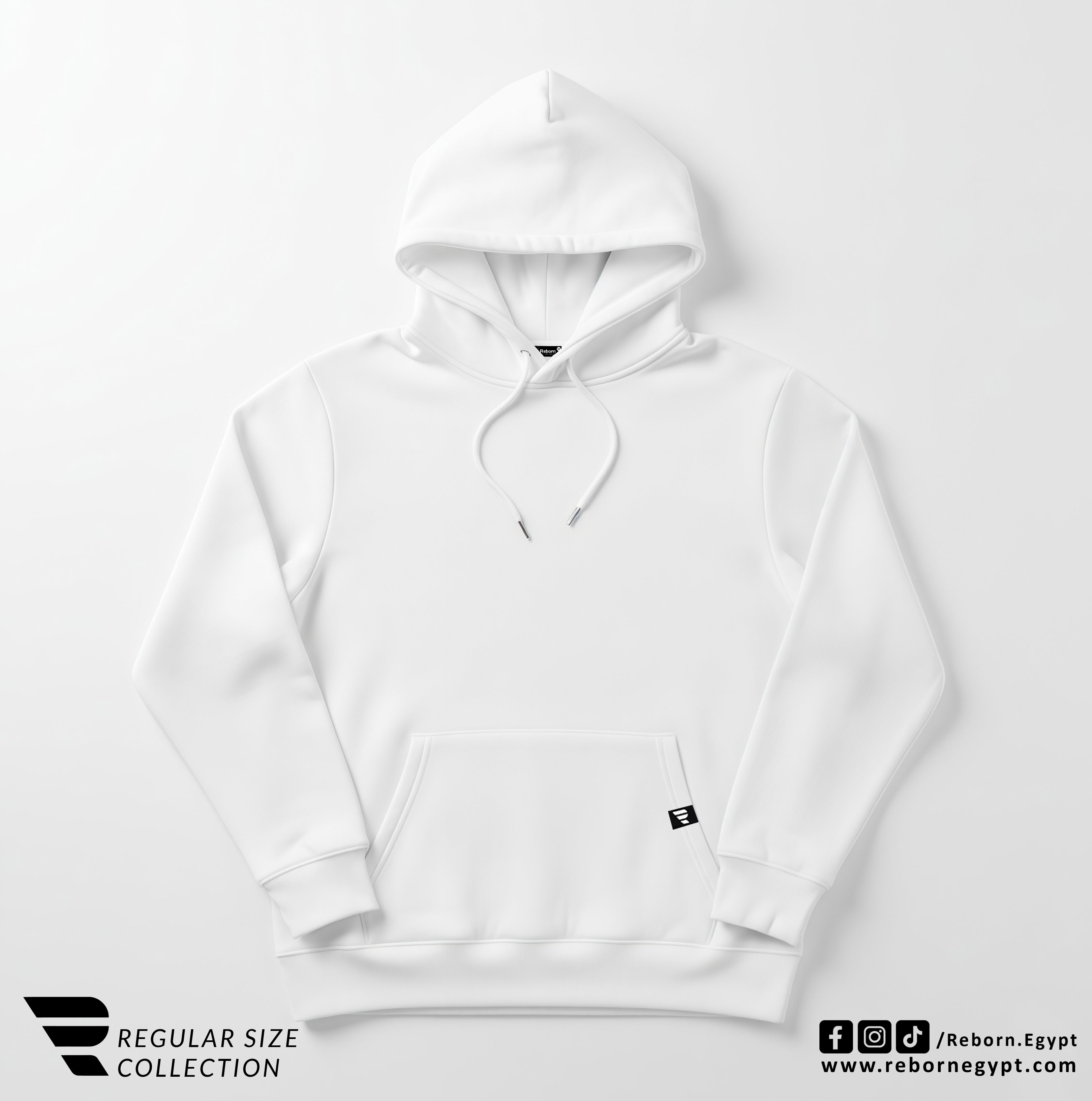 HOODIE Regular Fit -White