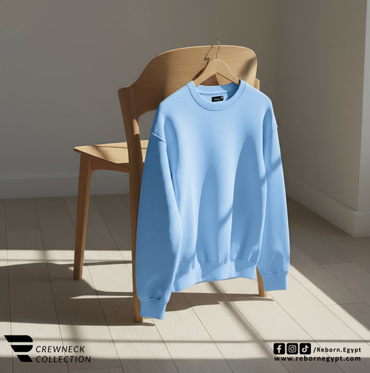 CREWNECK OVERSIZE - Blue