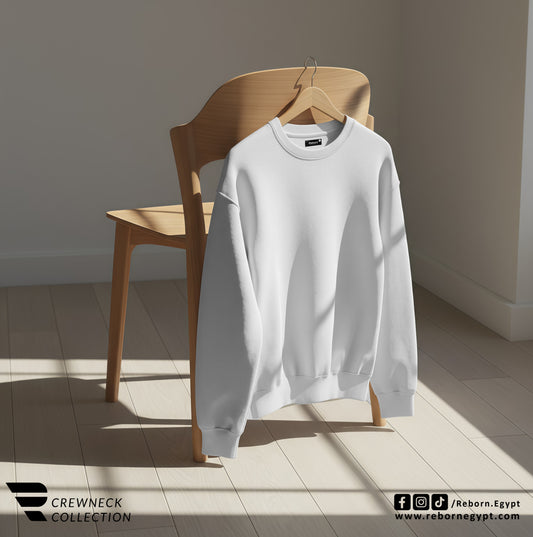 CREWNECK OVERSIZE - White