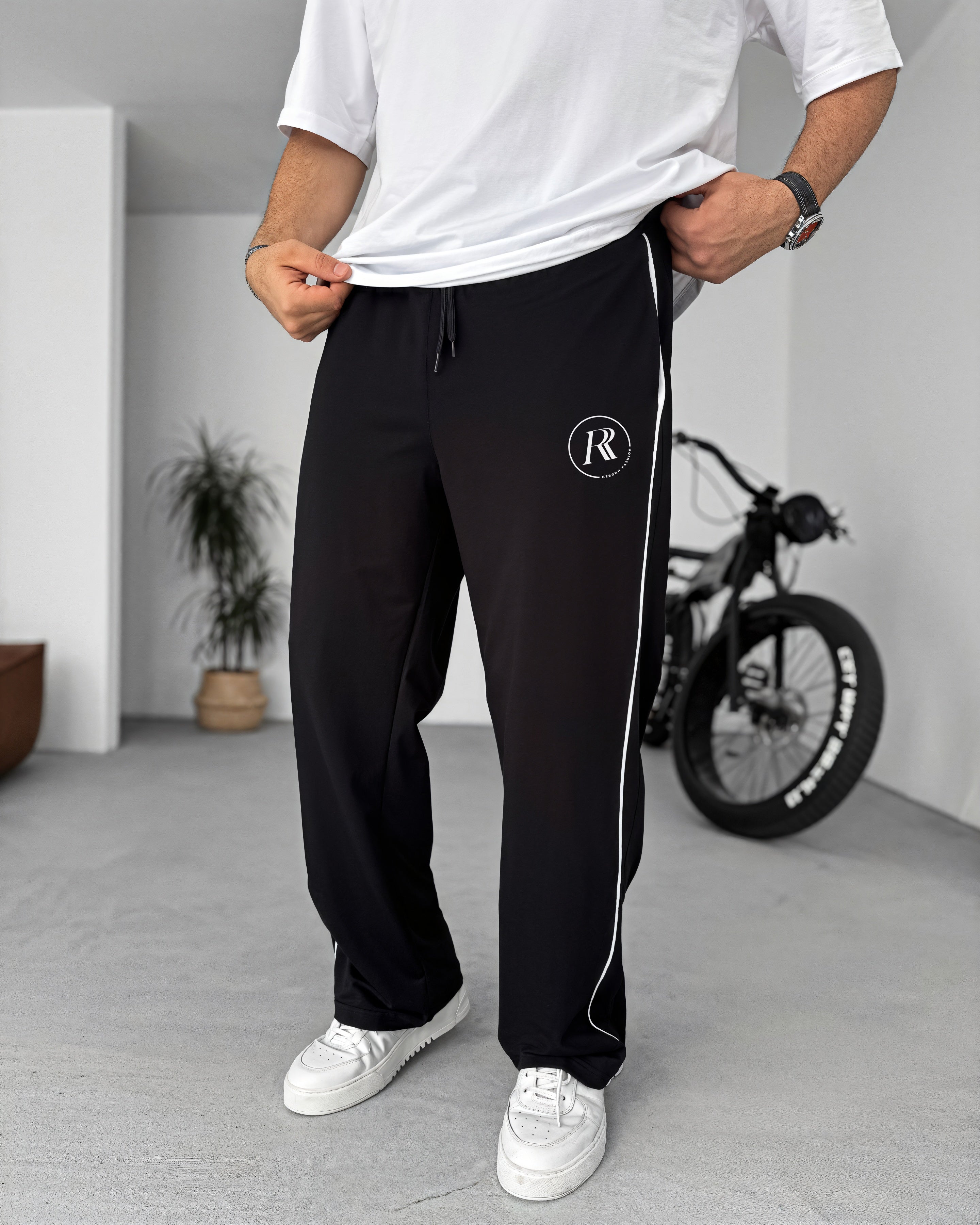 Black Reborn Pants