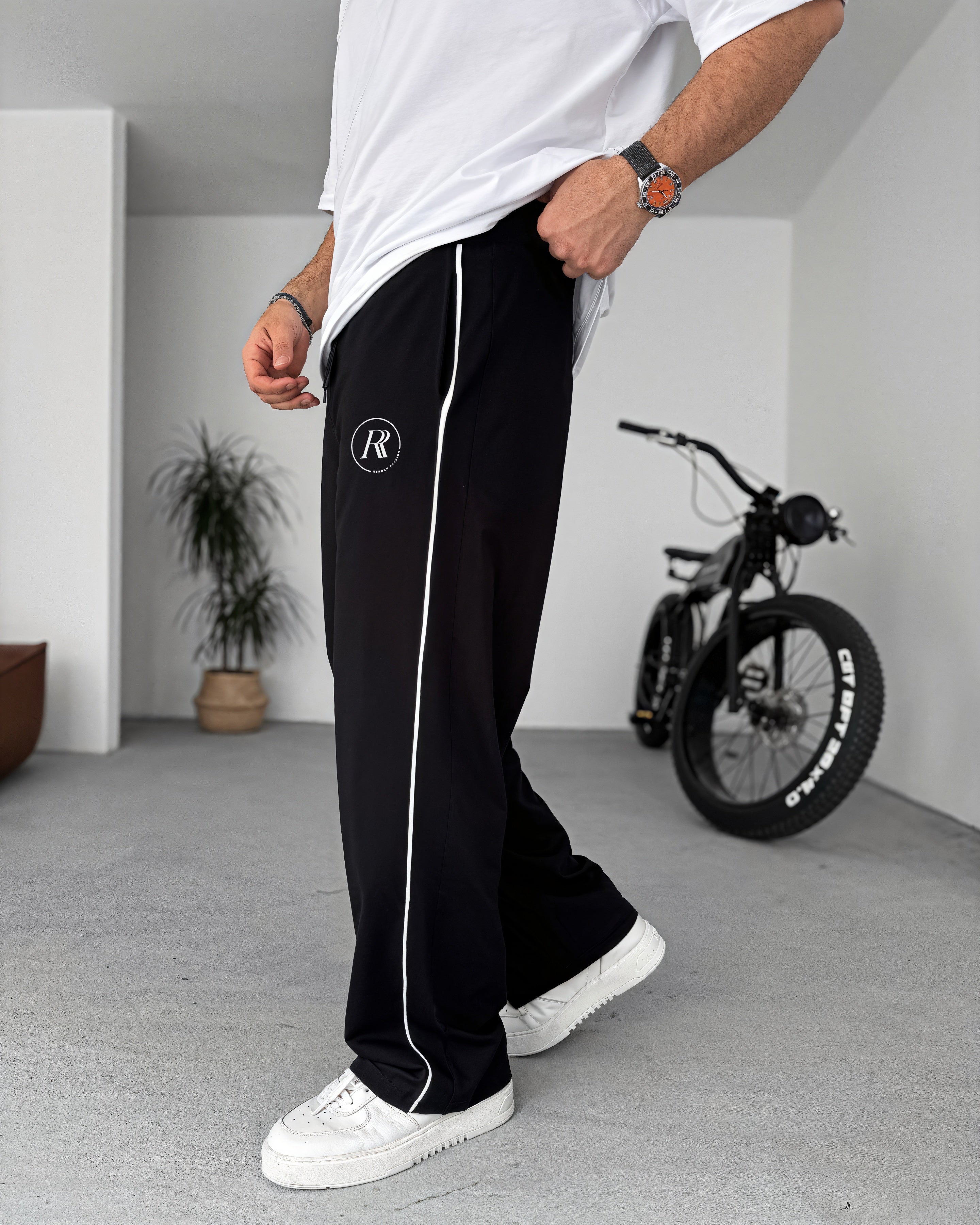 Black Reborn Pants